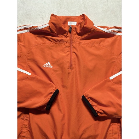 Adidas Clima Proof Pull Over Track Jacket Weather Resistant Men's Large - Picture 2 of 7